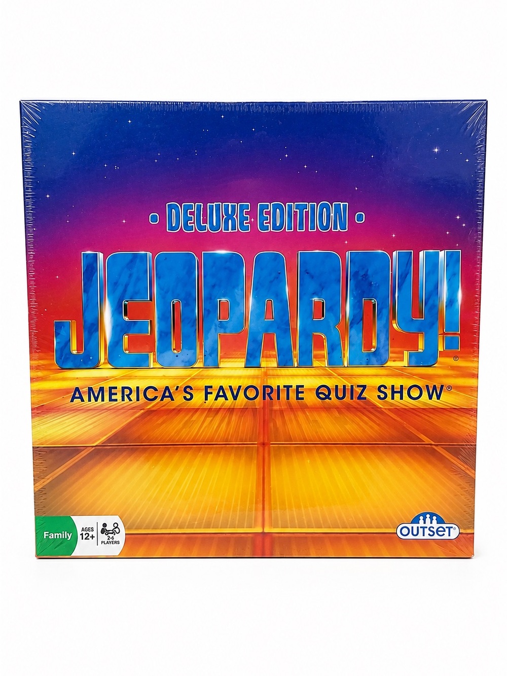Jeopardy! Deluxe Edition Board Game Outset 2-6 Players Ages 12+ Sealed